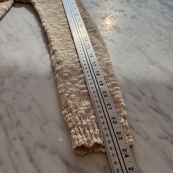 ROXY Cream & Beige Beach Hoodie Sweater, Size M - Picture 10 of 12